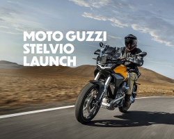 Zveme tě na Moto Guzzi Stelvio Launch 