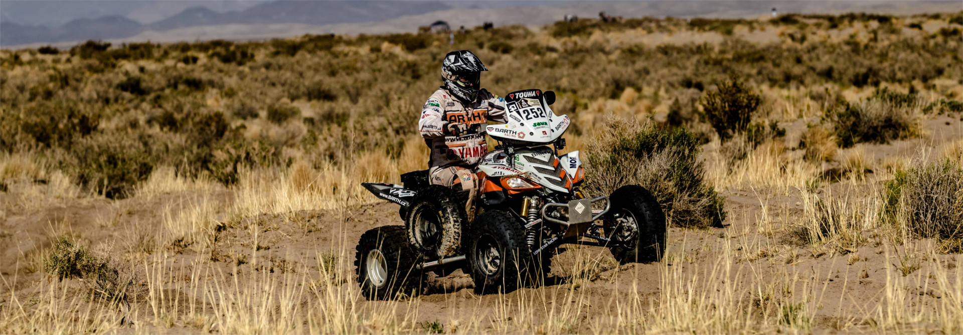 Čtyřkolka Yamaha na Rallye Dakar