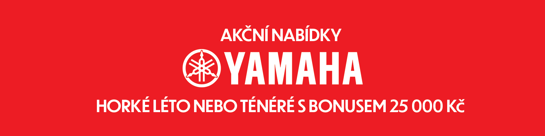 Sekce - akční nabídky Yamaha 