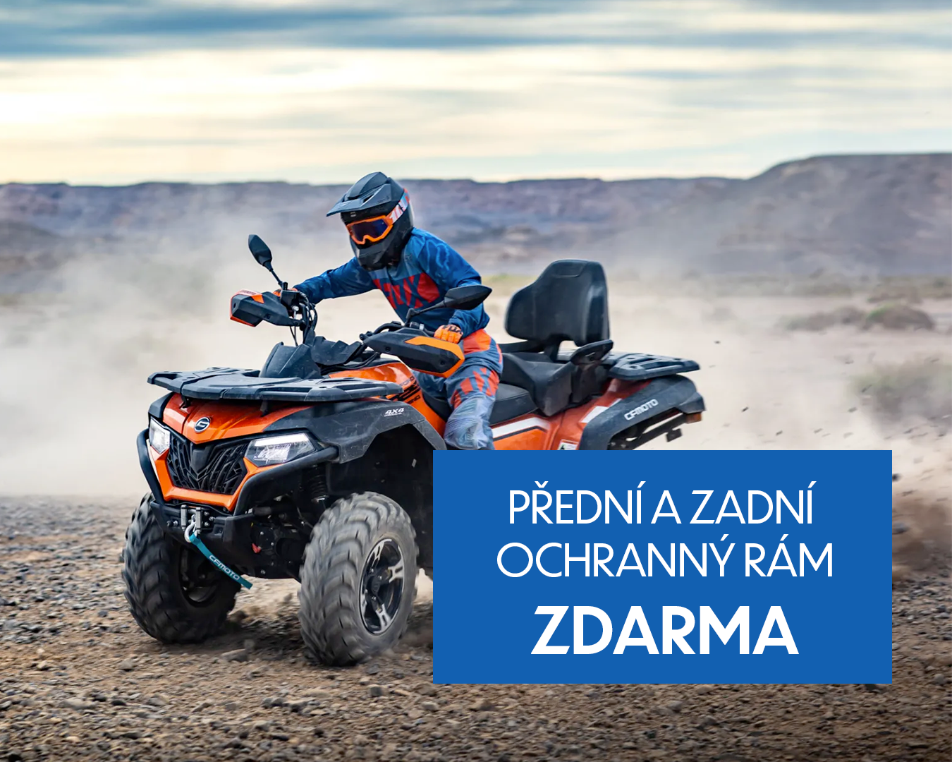 CFMOTO - akce X520 a X625 