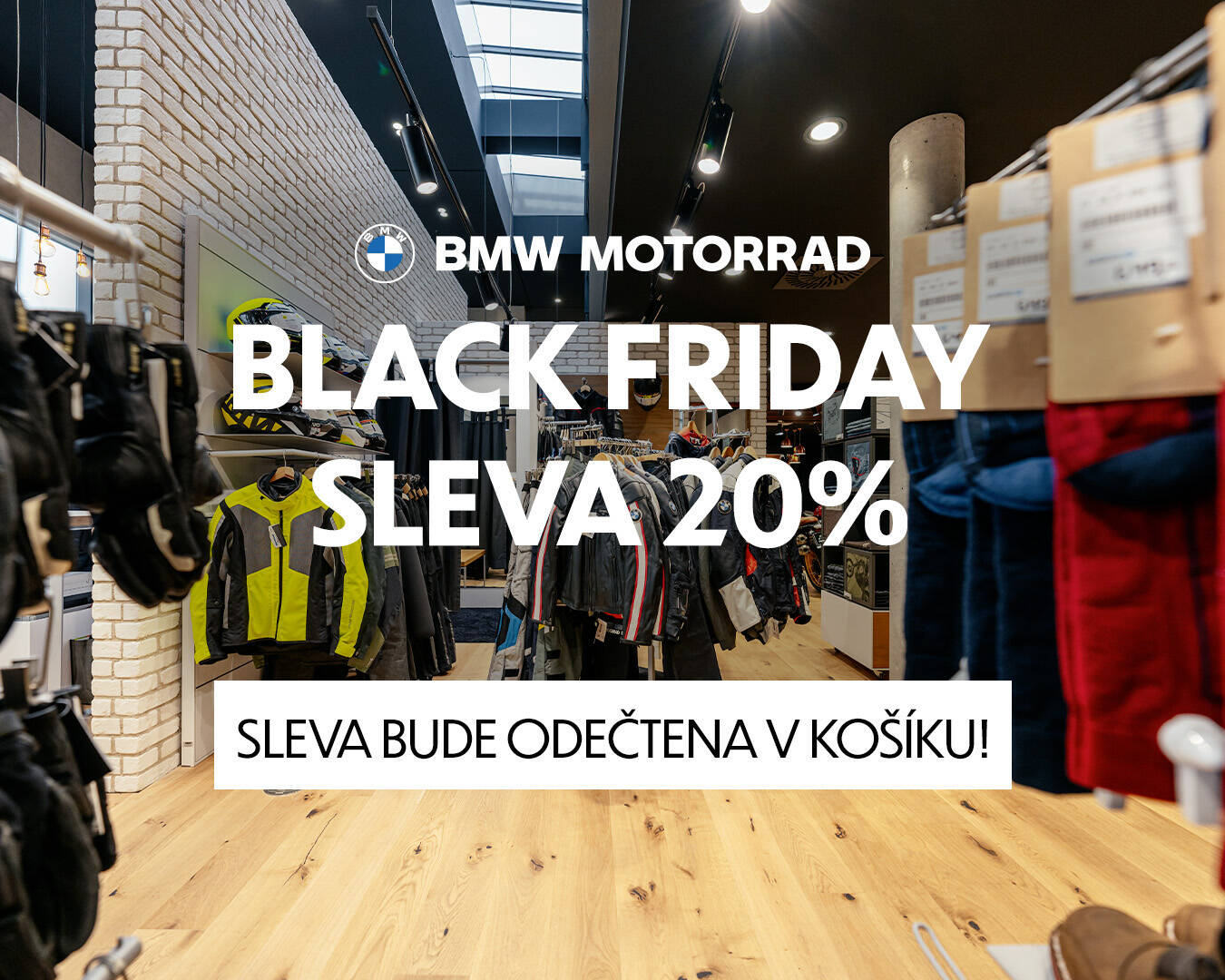 BLACK FRIDAY: BMW MOTORRAD - VYBAV SE NA VÁNOCE ZA SKVĚLÉ AKČNÍ CENY