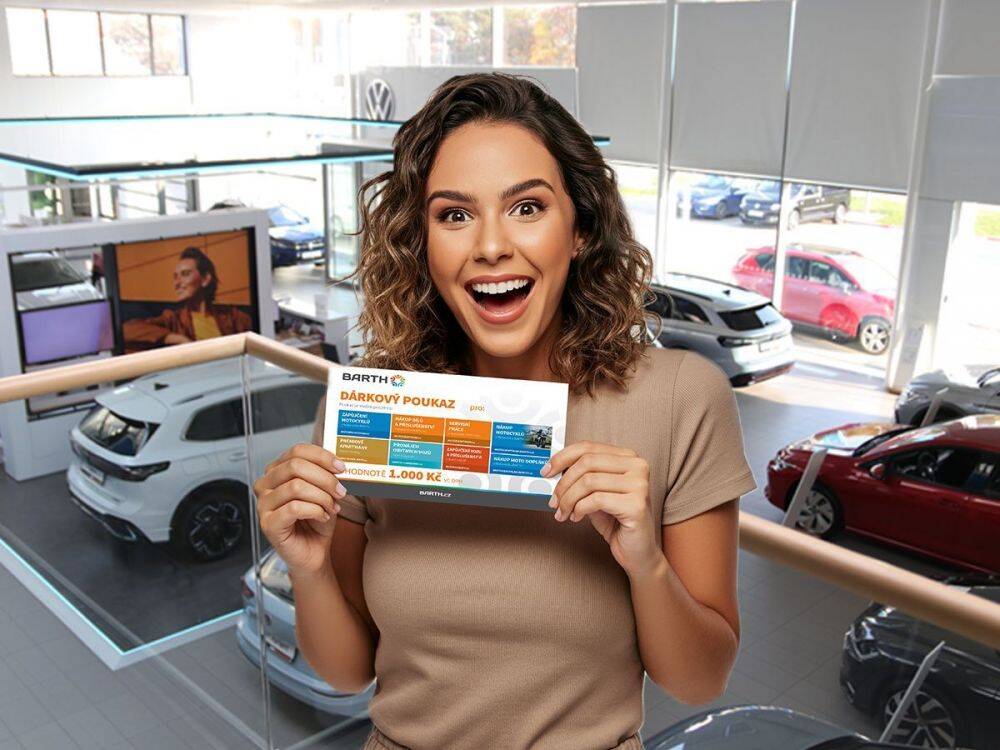 Dárkový poukaz do Motocentra BARTH