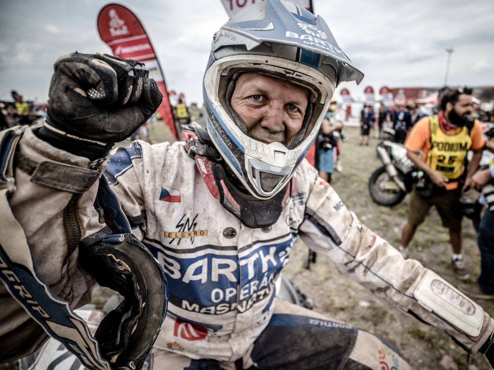 Závodníci projeli cílem letošní jubilejní 40. Rallye Dakar. 