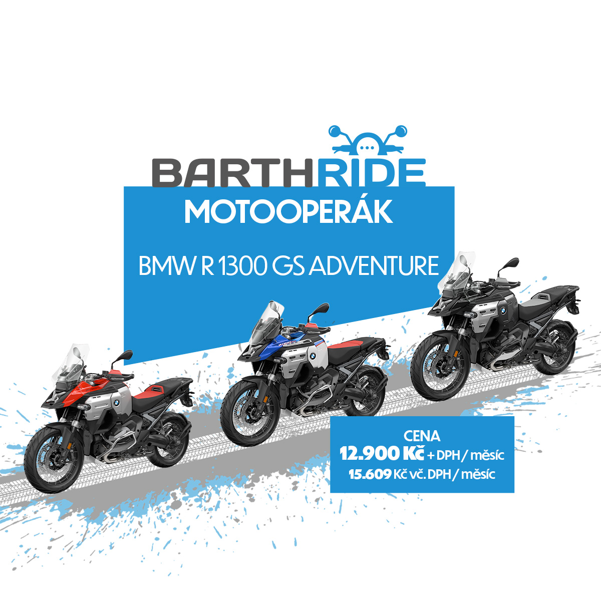 BARTH Ride Motooperák | BMW R 1300 GSA na 6 měsíců bez starostí