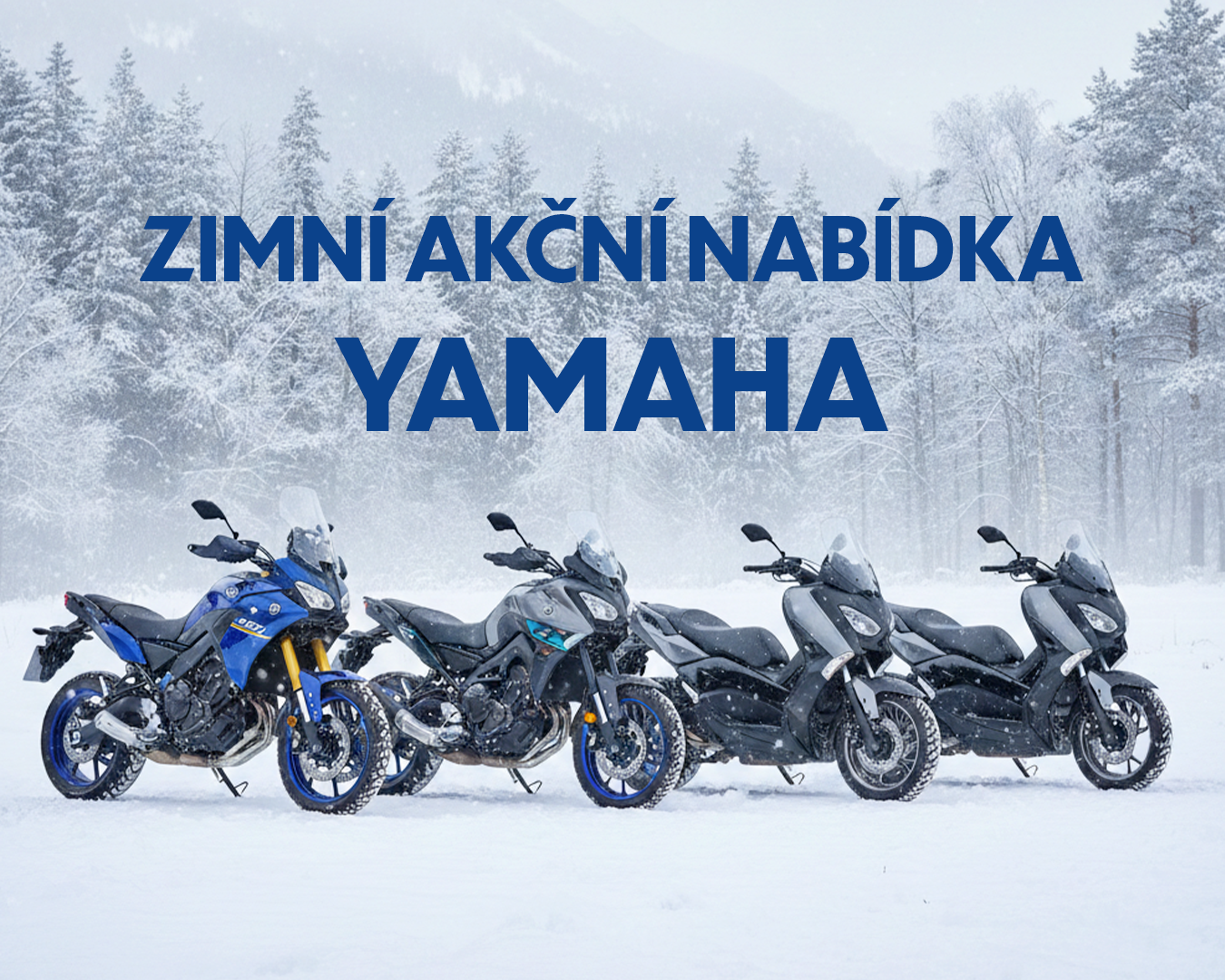 YAMAHA – zimní výprodej v Motocentru BARTH