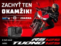 Zažíj adrenalin s Aprilii a zachyť ten okamžik na tvojí novou GoPro!