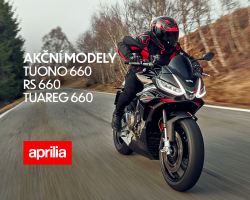 Akce na vybrané modely APRILIA za ZIMNÍ CENY – pouze do vyprodání zásob