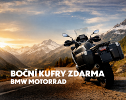 Boční kufry zdarma k nové objednávce BMW Motorrad