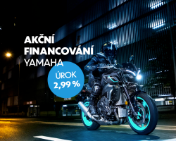 Akční nabídka financování Yamaha: Úrok 2,99 %