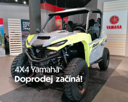 Výprodej: Skladové čtyřkolky Yamaha za akční ceny