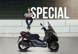 SKÚTRY PIAGGIO MP3 NYNÍ S BALÍČKEM KOMFORT V HODNOTĚ 26.000 Kč