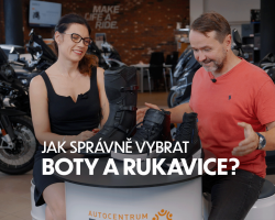 MOTOBARTHOVINY | Jak správně vybrat rukavice a boty na motorku?