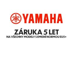 YAMAHA 5 let záruka na nově zakoupené motorky a skútry!